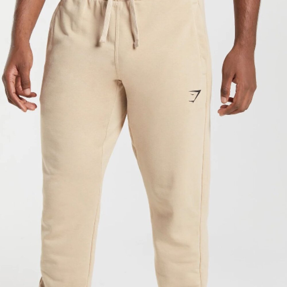 Vanilla XS Gymshark Essential Oversized Joggers